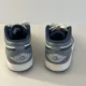 thumbnail image 5 of N I-K-E Mens A i r-Jor-dan 1 Low Ashen Slate Blue White Leather Sneakers Size 10.5, 5 of 6