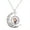 12Style, variant on Balance Dome Glass Pendant Moon Necklace