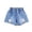 Light Blue, variant on Fnooota Girls Denim Shorts, Fashion Elastic Waist Summer Casual Jean Shorts Light Blue Size 6 T