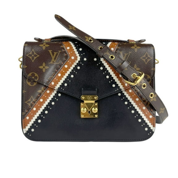 Pre-Owned Louis Vuitton Monogram Metis MM Handbag Shoulder Bag in Canvas and Leather,... (Good)