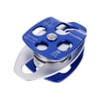 thumbnail image 3 of koolsoo 32KN Double Ball Bearing 15mm Rope Pulley for Block and Tackle System Blue, 3 of 8