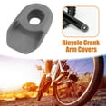 thumbnail image 2 of 2pcs Soft Plastic Bike Cycling Crank Boot Protectors Mountain Bike Gel Sleeve Crank Arm Cover Protection Gray, 2 of 6