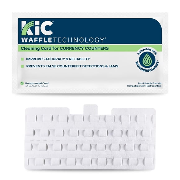 Tarjetas de limpieza Waffletechnology KicTeam 9x16 cm WonderSolvent
