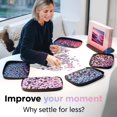 thumbnail image 2 of Puzzlup Stackable Puzzle Trays with Box Display Design - Set of 6 Unique Puzzle Sorting Trays - Up to 1500 Pieces - Premium Jigsaw Puzzle Accessoryâ¦, 2 of 6