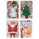 thumbnail image 1 of Pegatinas De Juego De Fiesta De Navidad, Pegatinas De Renos De Santa Impermeables De Larga Duración 24 Uds Para El Hogar Cergrey DIY Christmas Stickers, 1 of 8