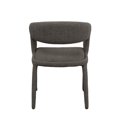 thumbnail image 3 of Modrest Faerron - Modern Grey Fabric Dining Chair, 3 of 6