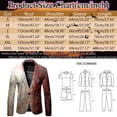 thumbnail image 3 of JHLZHS Veston pour Homme Grand Ajusté Imprimé Thème Décontracté Col Rond Graphique Chemise Grande Taille Imprimée Couleur Unie Bal Fête Complet Complets Formels pour Homme pour Mariage Veston Blanc Homme Grande Taille, 3 of 3