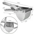 thumbnail image 2 of Potato Ricer,Stainless Steel Potato Masher for Commercial and Home Use, 2 of 5