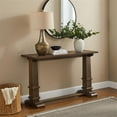 thumbnail image 4 of Pemberly Row Table Console Contemporaine pour Entrée en Chêne Foncé, 4 of 7