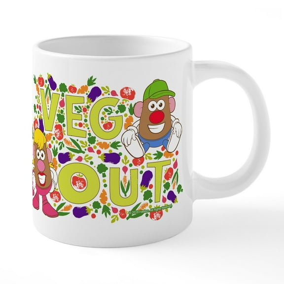 CafePress - Mr. Potato Head Veg Out - 20 Oz White Ceramic Mega Mug