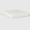 thumbnail image 4 of WestinTrends Solace Outdoor Patio Furniture Seat Chair Square Cushions Without Welt, Set of 2, 20" x 19", White, 4 of 4