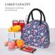 thumbnail image 5 of Easygdp mushroom Skull rainbow color Bolsa de Almuerzo Insulada Grande, Forro de Aluminio, Diseño Espacioso, a Prueba de Fugas, Ideal para Trabajo, Picnics, Viajes y Actividades al Aire Libre, 5 of 6