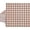 Brown, variant on 80 Pk Gingham Napkins Purple Napkins Lavender Disposable, 6.5"