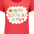 thumbnail image 4 of Inktastic Happy Birthday to Me Women's Plus Size T-Shirt, 4 of 5