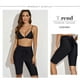 thumbnail image 5 of Pantalones cortos largos para mujer Pantalones cortos de baño de cintura alta con parte inferior sólida Jammer - Negro MFZFUKR BST3000258-3, 5 of 6