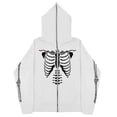 thumbnail image 2 of Sudaderas informales con esqueleto Y2k oscuro europeo y americano para hombres y mujeres, sudaderas con capucha góticas para parejas, sudadera con cremallera de gran tamaño Harajuku, 2 of 5