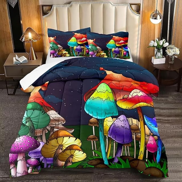Set de Ropa de Cama de Seta para Niñas Ultra Suave Set de Ropa de Cama de Seta para Niños