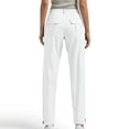 thumbnail image 6 of XAOFW Cargo Pants Women Solid Color Straight Leg Trousers High Waist Comfort Fit Work Pants With Side Pockets Stylish Bottoms XL, 6 of 6