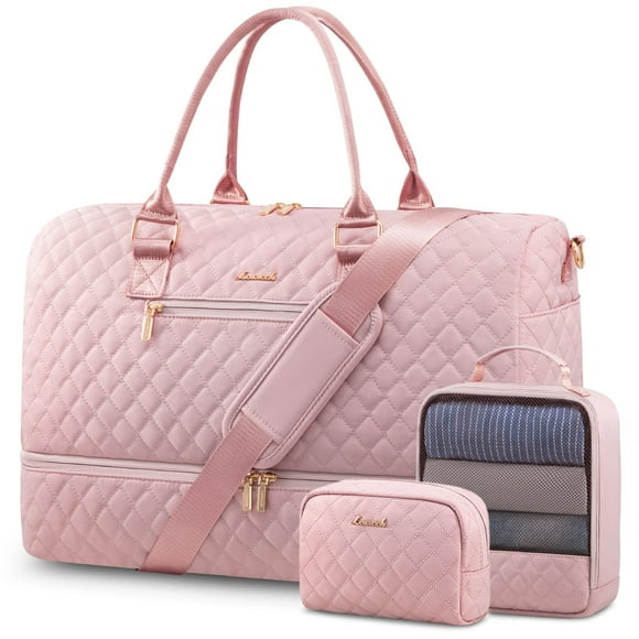 Bolsa de viaje LOVEVOOK para mujer de 40 litros con compartimento para zapatos