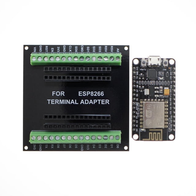 Placa 1 Desarrollo de expansión ESP8266 Breakout GPIO en 2 Módulo (+) Sywqhk Para estrenar