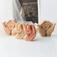 thumbnail image 4 of lanema Silicone Mold Beautiful Clay Ornaments Molds Cute Baby Shape Statue Molds Silicone Candle Mold Perfect for Crafting Clay, 4 of 18