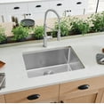 thumbnail image 4 of Blanco 524752 Cuvee 25" Undermount Single Basin Stainless Steel Kitchen Sink - Stainless, 4 of 5