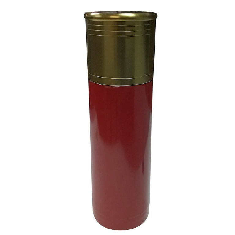 Shotgun Shell Red Thermo Bottle 1 Liter 13 Tall Insulated