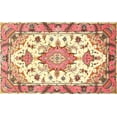 thumbnail image 1 of Ahgly Company Indoor Rectangle Traditional Brown Gold Medallion Area Rugs, 6' x 9', 1 of 6