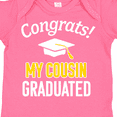 thumbnail image 4 of Inktastic Congrats My Cousin Graduated with Cap Boys or Girls Baby Bodysuit, 4 of 5