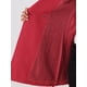 thumbnail image 5 of Abrigo de solapa con Cinturón Invierno con bolsillos cuello chal Allegra K Rojo S, 5 of 6