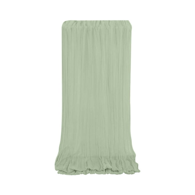 Chemins de Table de Fête, Décorations de Table pour Fête Américains Drapeau de Table en Gaze Plissée Décoration de Table de Mariage Style Rustique