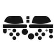 thumbnail image 1 of for Nintendo Switch 2 Controller Grip Cover, PVC Material, Carbon Fiber Pattern, Anti-Sweat, Enhanced Grip Feel, 10g Weight, 1 of 7