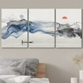 thumbnail image 3 of wall26-3 Panel Canvas Wall Art- Chinese Landscape Painting-Wall Bedroom Living Room Home Decoration - 24"x36" x 3 Panels, 3 of 5