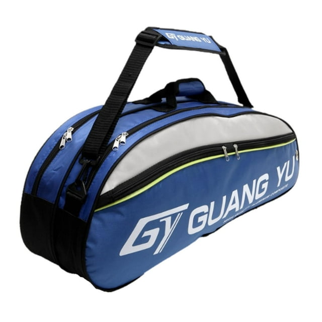 jinwen Badminton Racket Bag for Tennis Enthusiasts Outdoor Sports Badminton Rackets Blue