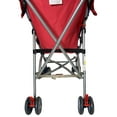 thumbnail image 4 of AmorosO Baby Stroller Lightweight Single Stroller for Toddlers Black/Red, 4 of 11