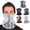 Camo Essentials, variant on Company 5-pack Uv Face Shield | 30+ Multipurpose Neck Gaiter Balaclava For Adults Multiple Color Packs