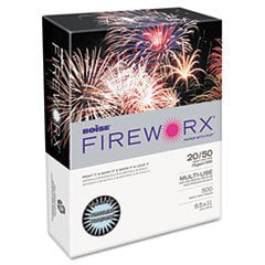 FIREWORX Colored Paper 20lb 500 Sheets/Ream 8-1/2 x 11 Turbulent Turquoise 