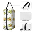 thumbnail image 5 of Uemuo Lovely Avocado Pattern Portable Toiletry Bags with Handle, Waterproof travel Make up Bags for Women, Large Capacity Travel Cosmetic Bags, 5 of 9