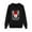 1-Black:Kid, variant on Arlun Matching Christmas Sweatshirts for Family 2025 Merry Christmas Cute Reindeer with Santa Hat Crewneck Pullovers Xmas Graphic Soft Comfort Matching Clothes (Dad) Red3 XL