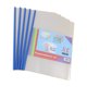 thumbnail image 5 of 10 carpetas transparentes con barra deslizante para informes, tamaño A4, organizadoras (Q310-Azul), 5 of 5