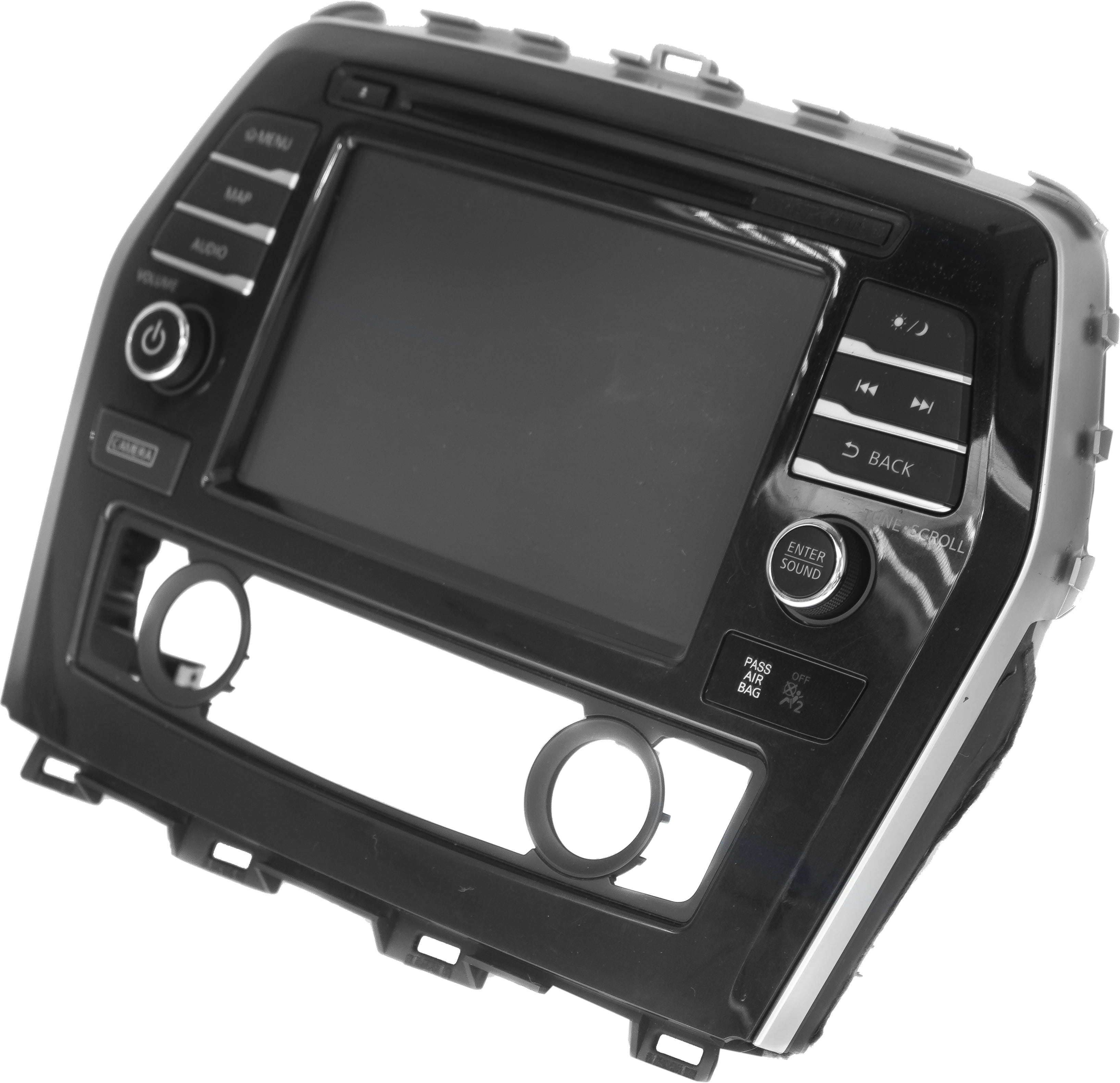 Restored 2017 Nissan Maxima AM FM Radio 8" Touch Screen Navigation Part Number 259159DD0A (Refurbished)