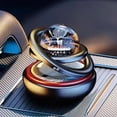 thumbnail image 5 of Solar Car Freshener & Aroma Diffuser, Automatic Rotating Purifier for Dashboard, Refillable Perfume Pad, 5 of 7