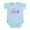 Sky Blue, variant on CafePress - 1St Easter Baby! Pink First Easter Infant Bodysuit - Baby Light Bodysuit, Size Newborn - 24 Months