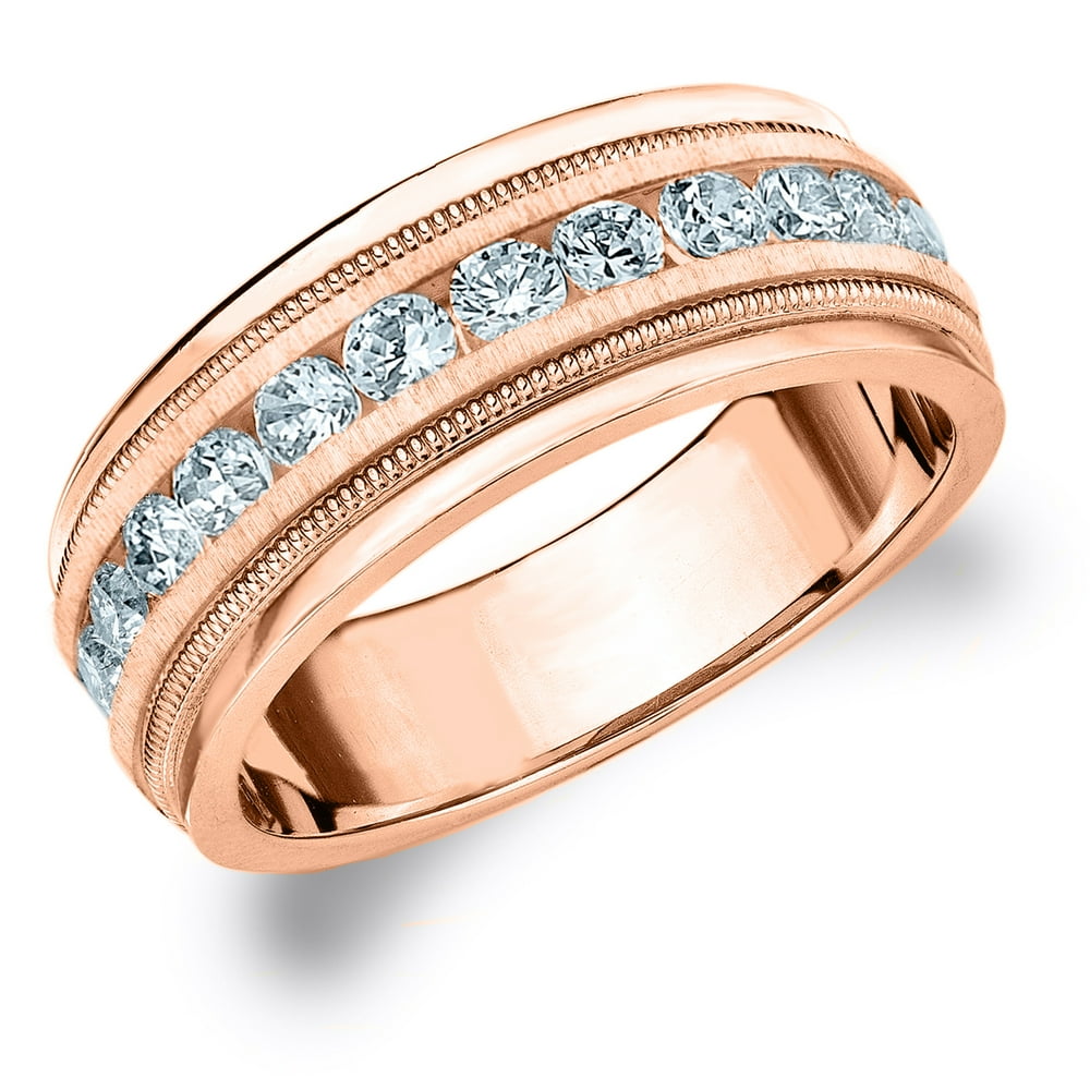 rose gold wedding bands for men        <h3 class=