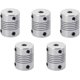thumbnail image 1 of 5PCS Mini 5x5x25mm Acoplador flexible Eje del motor Acoplador para Nema, 1 of 5