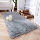 thumbnail image 1 of Alfombra Chicrug Soft Fluffy para dormitorio y sala de estar, color gris, 1 of 7