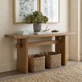 thumbnail image 1 of HMYG Wood Console Table for Entryway Long Sofa Table Rectangular Narrow Farmhouse Entryway Table for Entrance,Hallway,Living Room, 1 of 8