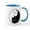 White/Blue Inside, variant on - Cat Pun T Shirts - 11 oz Ceramic Mug - Novelty Coffee Tea Cup