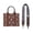 Coffee, variant on Wrangler Women's Boho Aztec Tote Bag - Stylish Shoulder Purse with Top Handle Satchel Design, Deep Pink