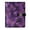 Glowing Purple Butterfly, variant on Leather Notebook with Pen Holder Writing Notepad Includes 100 Pages Lined Journal Watercolor Blue Butterflies